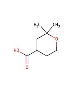 Astatech 2,2-DIMETHYLTETRAHYDRO-2H-PYRAN-4-CARBOXYLIC ACID; 0.25G; Purity 95%; MDL-MFCD00778596